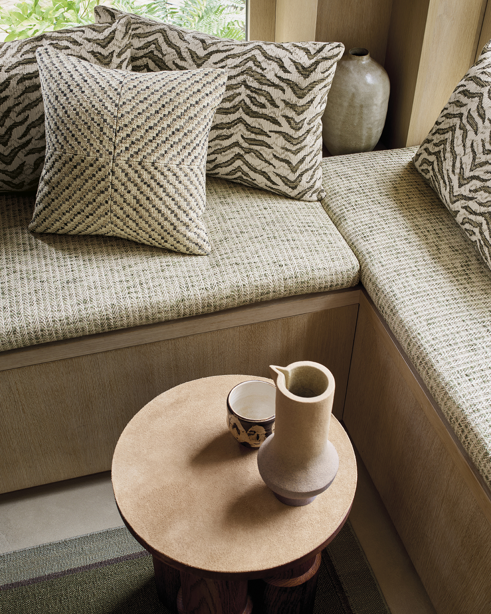 Tibor Fabric in Natural by Jane Churchill