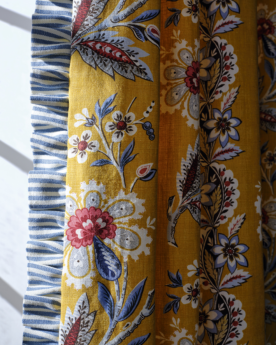 Giverny Fabric in Soleil by Manuel Canovas